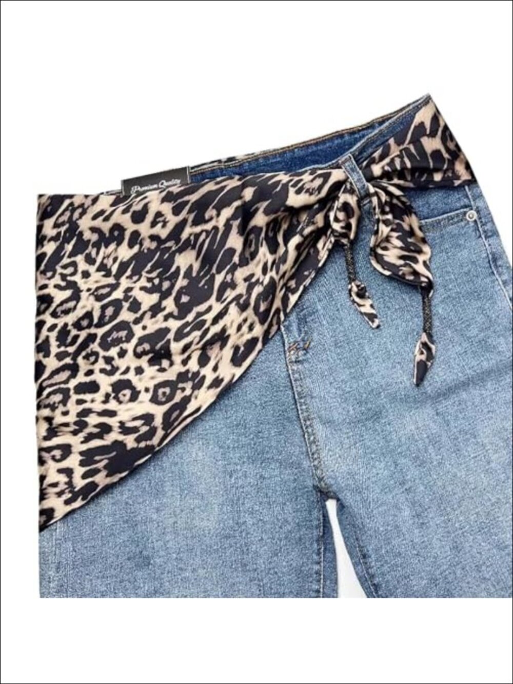 Long Triangle Satin Scarf Belt Waist Sash Hair Bandana Kerchief
